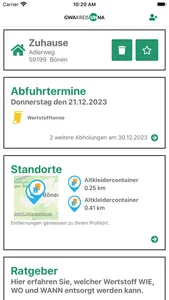 GWA AbfallApp screenshot 0