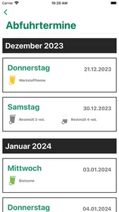 GWA AbfallApp screenshot 2