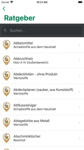 GWA AbfallApp screenshot 4