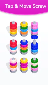 Nuts & Bolts -Screw Color Sort screenshot 4