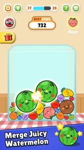 The Merge Watermelon Game screenshot 1