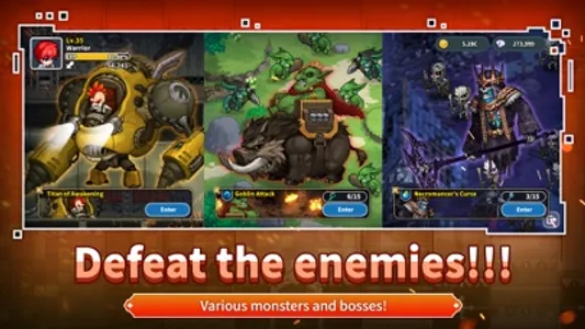 Hero Raid : Idle RPG screenshot 1