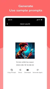 MagicAI - AI Image Generator screenshot 1
