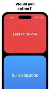 Would you rather? PickOne screenshot 0