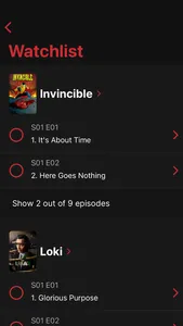 Simple Show Tracker - tvee screenshot 2