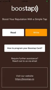 Boostap NFC Tool screenshot 1