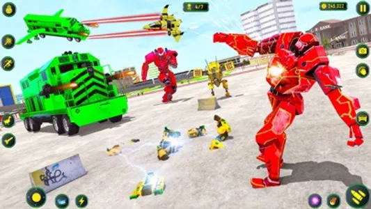 Animal Crocodile Robot Game 3D screenshot 3