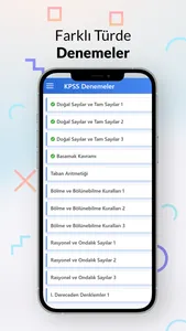 Kpss Deneme Çöz screenshot 2