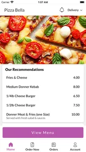 Pizza Bella, screenshot 1