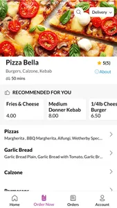 Pizza Bella, screenshot 2