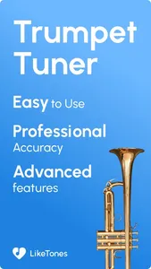 Trumpet Tuner - LikeTones screenshot 0