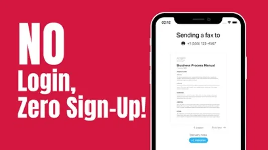 FAX from iPhone: faxing app screenshot 2
