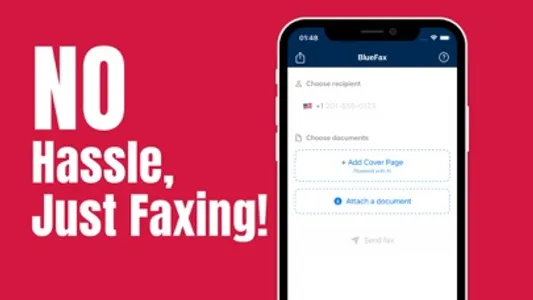 FAX from iPhone: faxing app screenshot 3