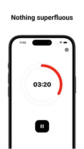 WhiteFocus: timer & pomodoro screenshot 2