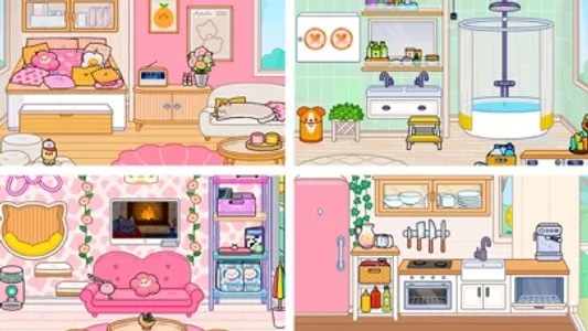 Princess Town Dream House Game screenshot 3
