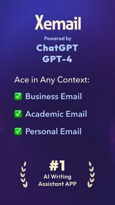 AI Email Generator: Xemail screenshot 0