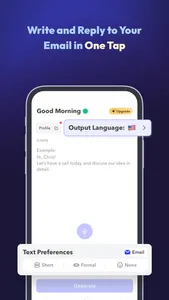 AI Email Generator: Xemail screenshot 1