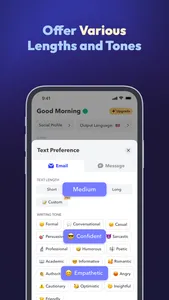 AI Email Generator: Xemail screenshot 3