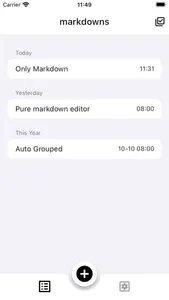 Only Markdown screenshot 0