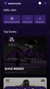 Eventnoire: Events & Community screenshot 0