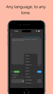 Paraphrase Tool - Reword app screenshot 2