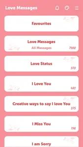 Love Messages - Quotes screenshot 7