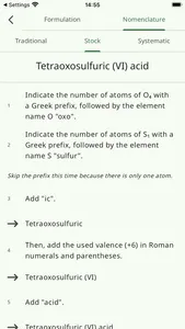 Chemistry Nomenclature Formula screenshot 3