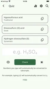 Chemistry Nomenclature Formula screenshot 6