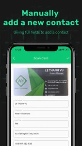 Ez Visit Card Scanner screenshot 2