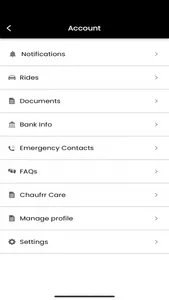 Chaufrr Driver screenshot 1