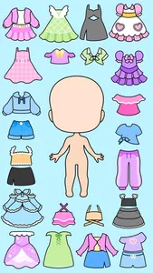 Chibi Dolls - Games for Girls screenshot 0