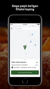 Papa Johns Uzbekistan screenshot 5