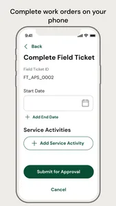 RigUp Field screenshot 2
