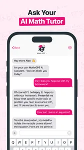 MathGPT - AI Homework Helper screenshot 3