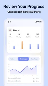 SelfList: Daily Goal Track screenshot 2