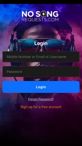 NoSongRequests.com screenshot 1
