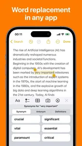 Thesaurus dictionary- Wordloop screenshot 0