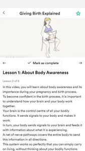 Giving Birth Explained screenshot 1