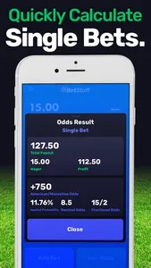 Bet Stuff ▶▶ Odds Calculator screenshot 4