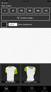 3D T-shirt Mockup Designer screenshot 2