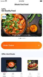 Bilaals Fast Food screenshot 0