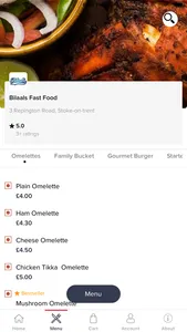 Bilaals Fast Food screenshot 1