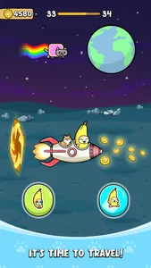 Banana Cat Run: World Travel screenshot 4