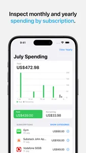 SubStation for Subscriptions screenshot 1
