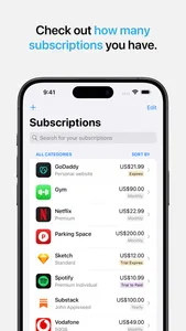 SubStation for Subscriptions screenshot 3