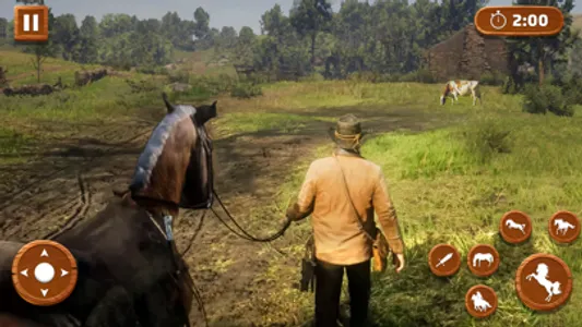 Wild Horse Simulator Jungle 3D screenshot 2
