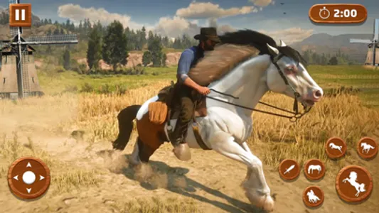 Wild Horse Simulator Jungle 3D screenshot 4