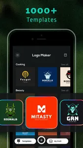 Logo Maker - Graphic Design . screenshot 1