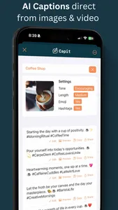 Capit AI Image Captions screenshot 1