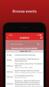 Cornell Student App screenshot 4